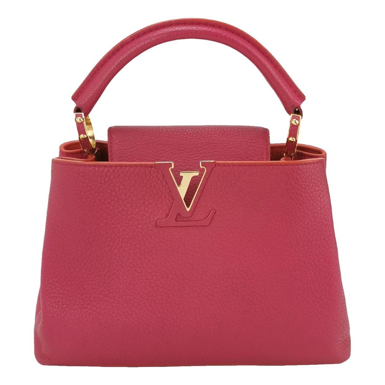 Capucines leather handbag