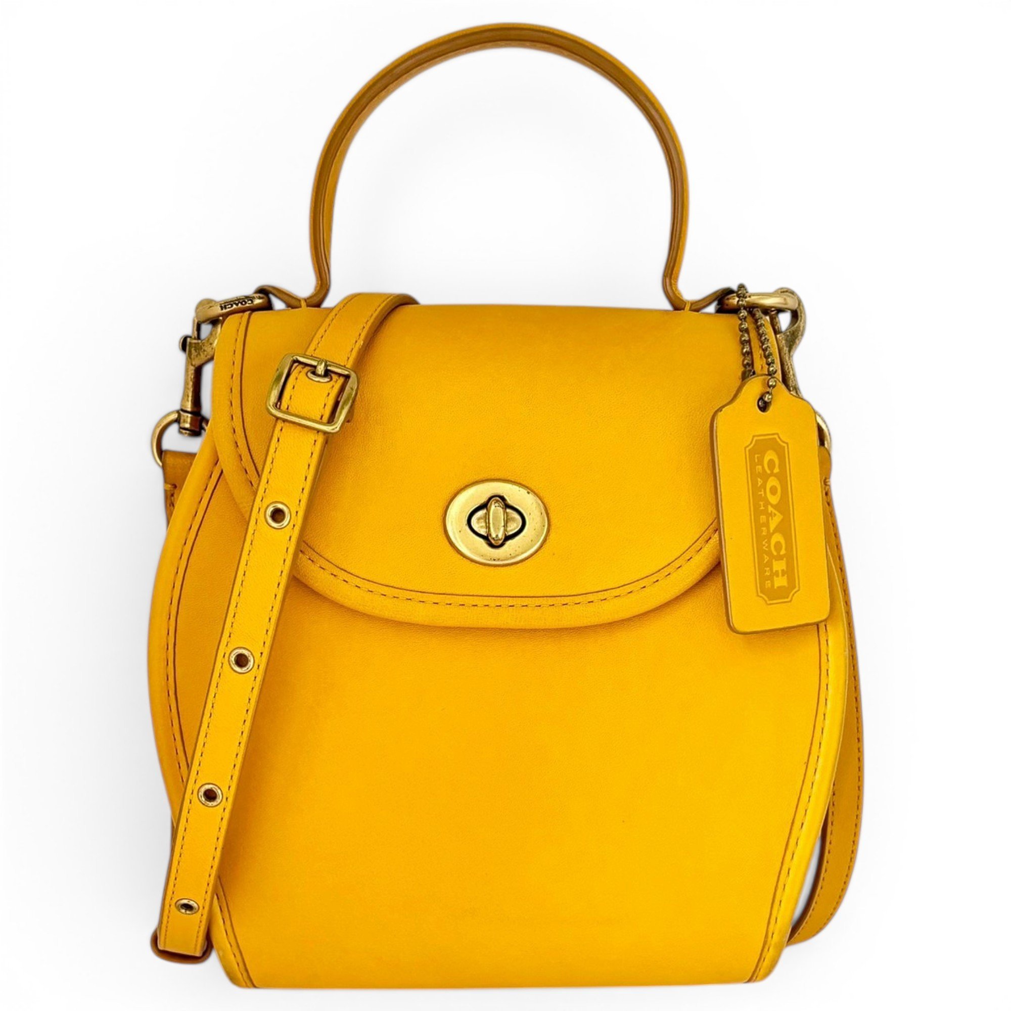 Leather crossbody bag