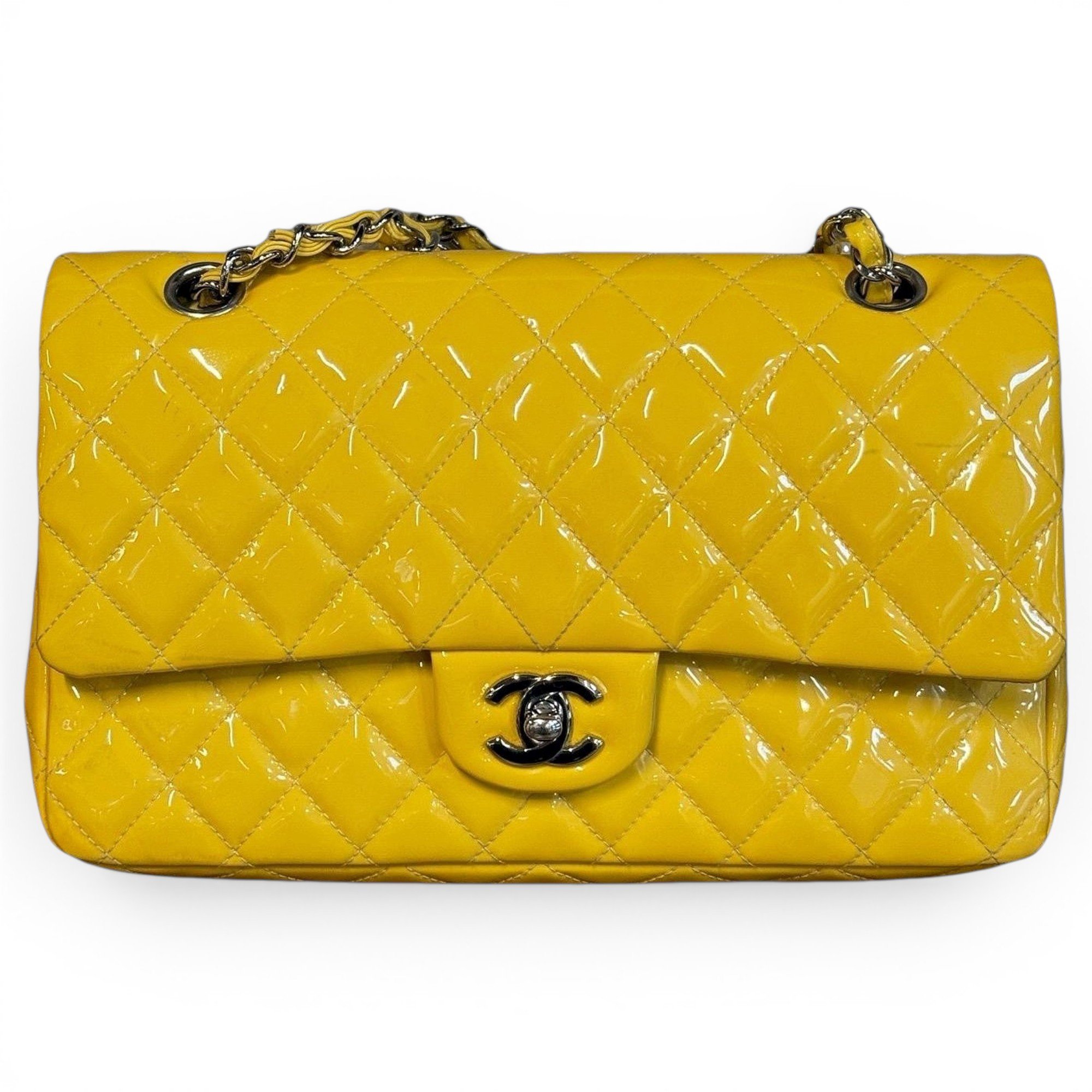 Timeless/Classique patent leather bag