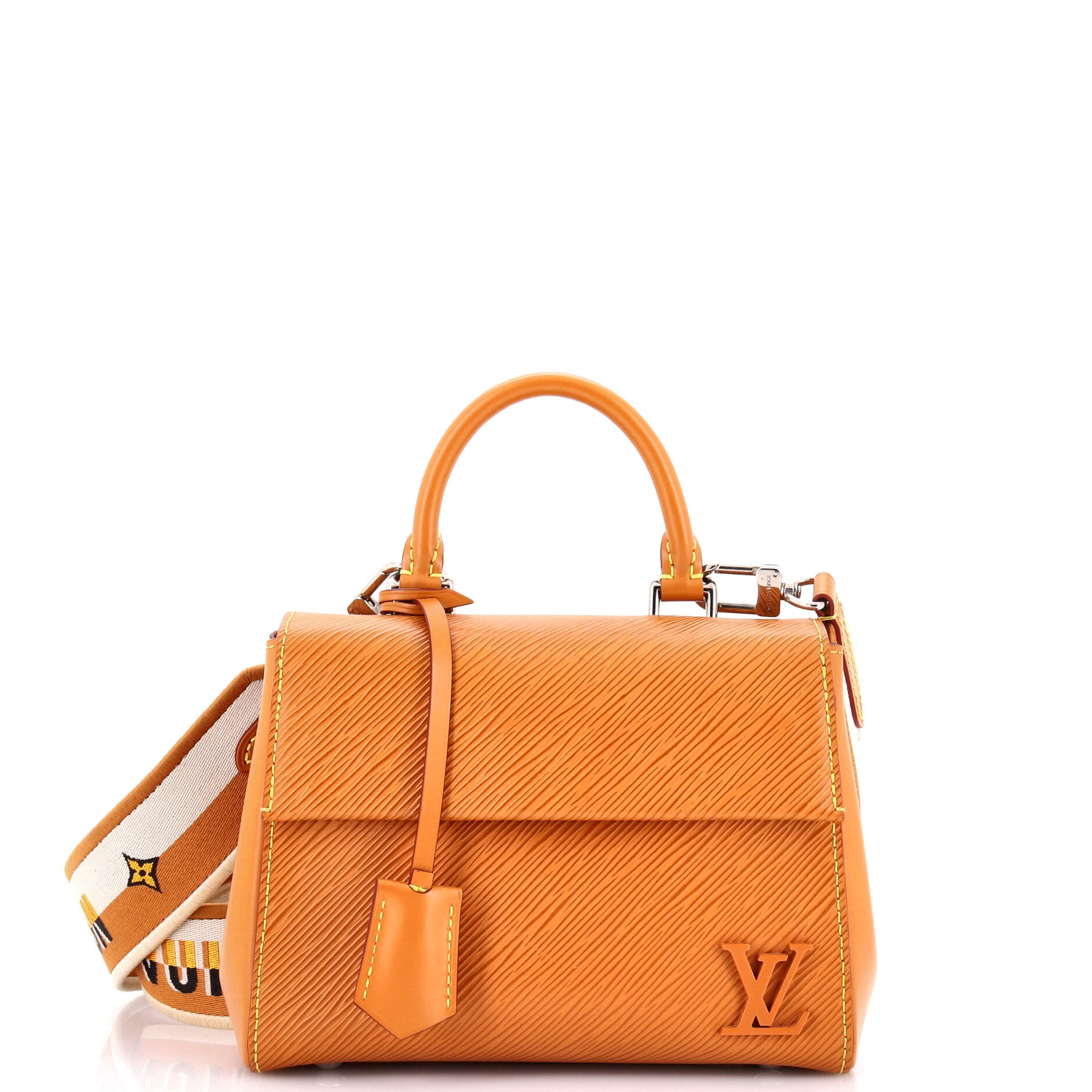 Cluny Top Handle Bag Epi Leather Mini