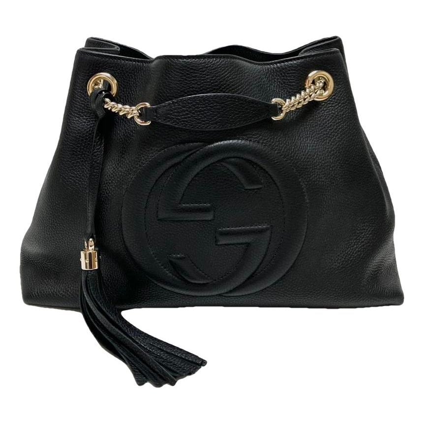 Leather tote