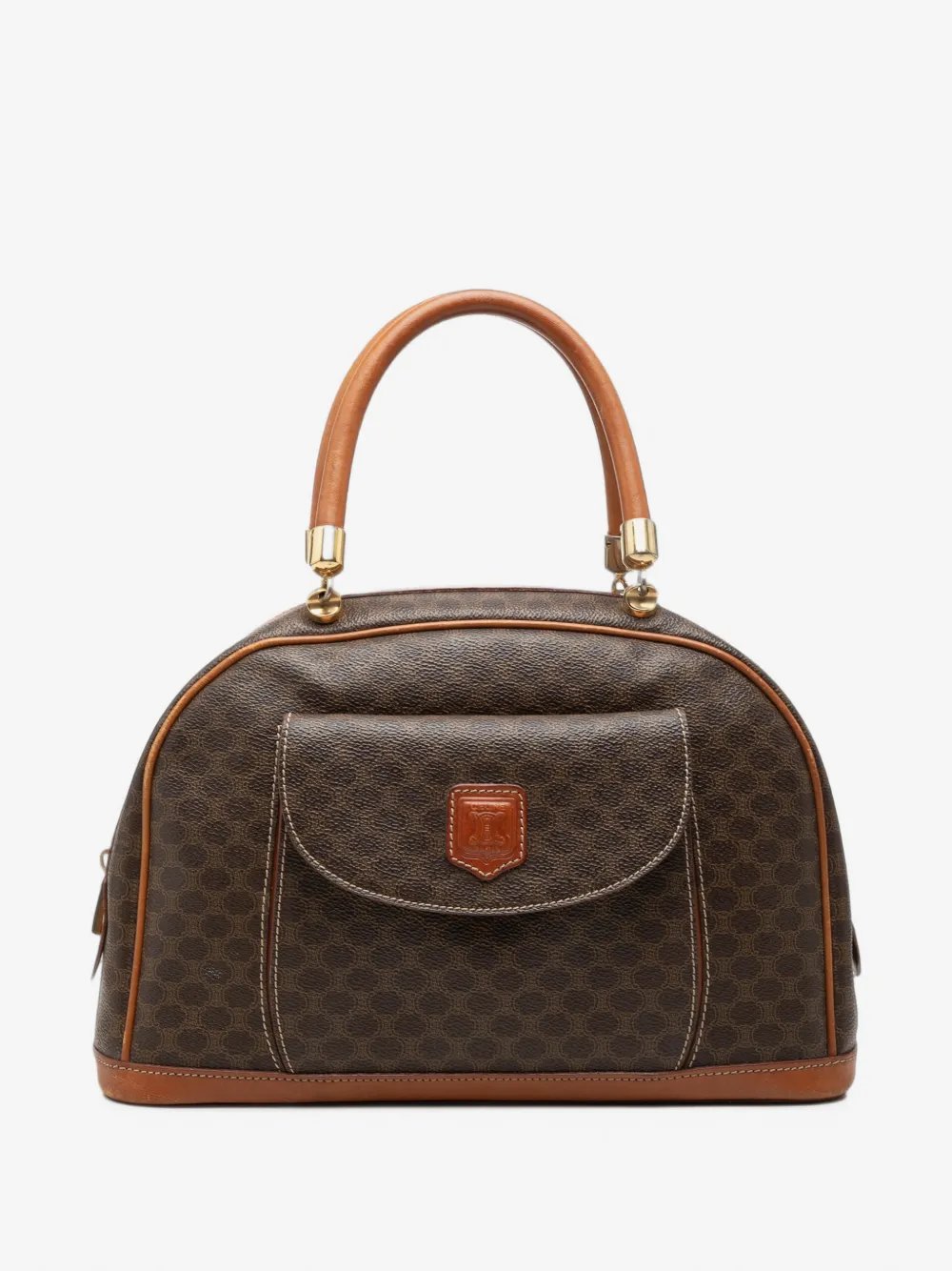 1998 Macadam Coated Canvas Dome Top Handle Bag handbag