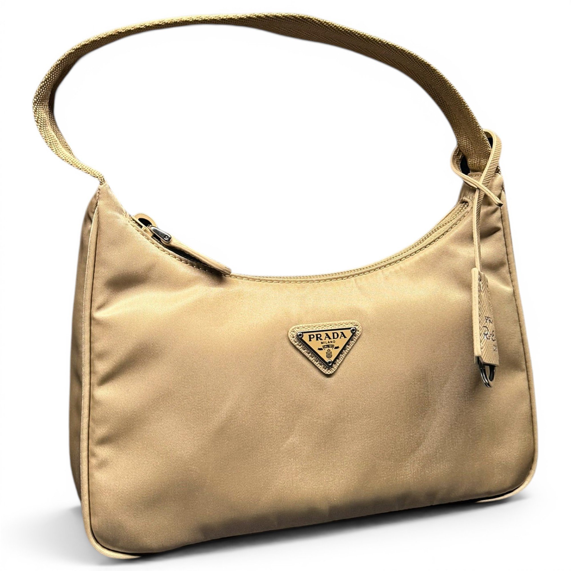 Re-Edition 2005 Zip cloth handbag