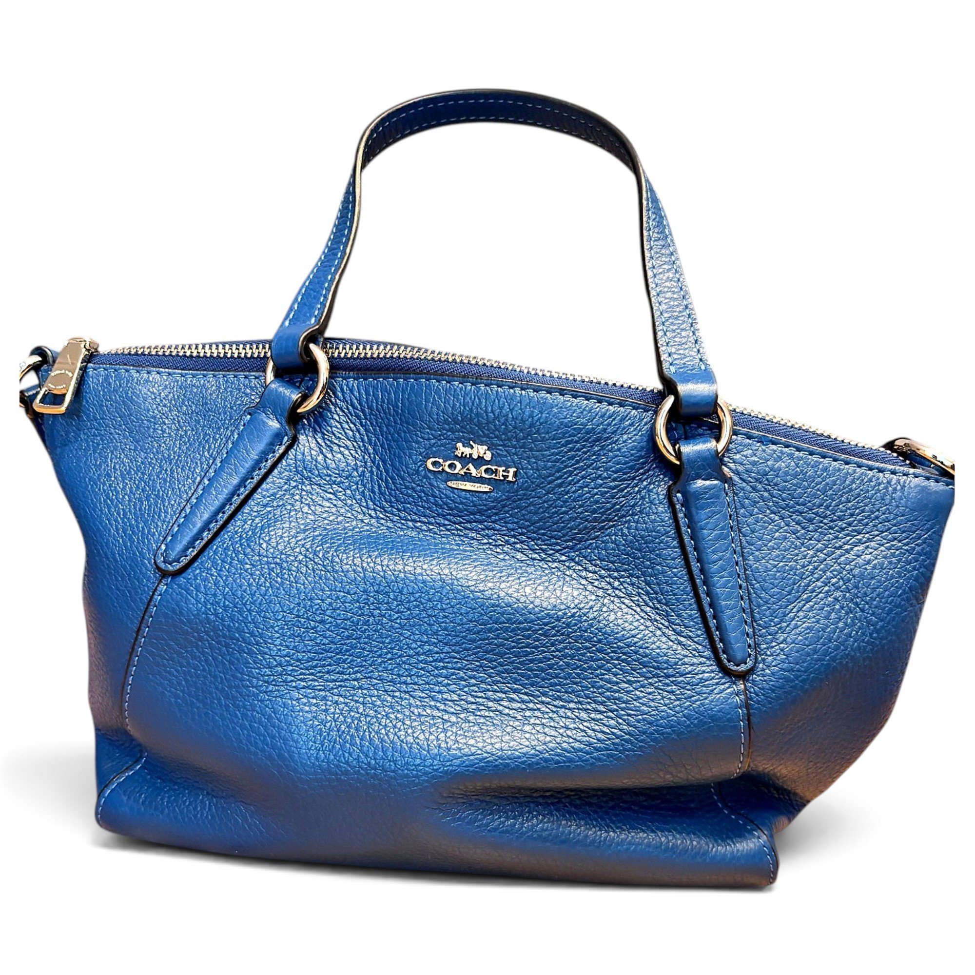 Leather satchel