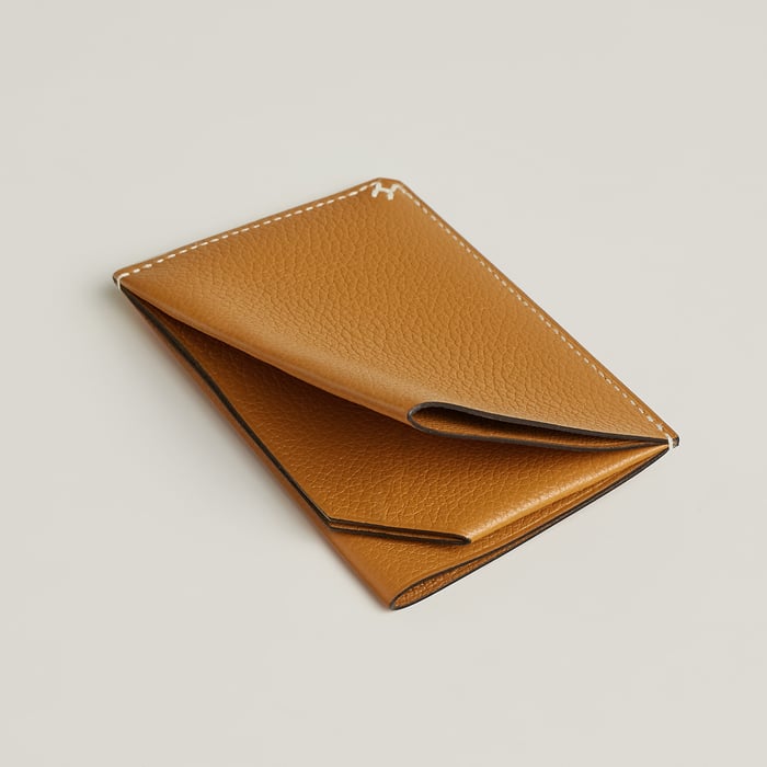 Caramel H Sellier Card Holder