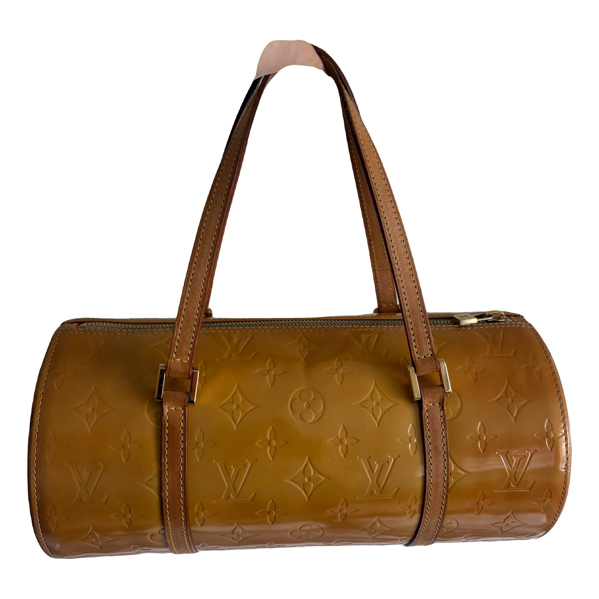 Bedford patent leather handbag
