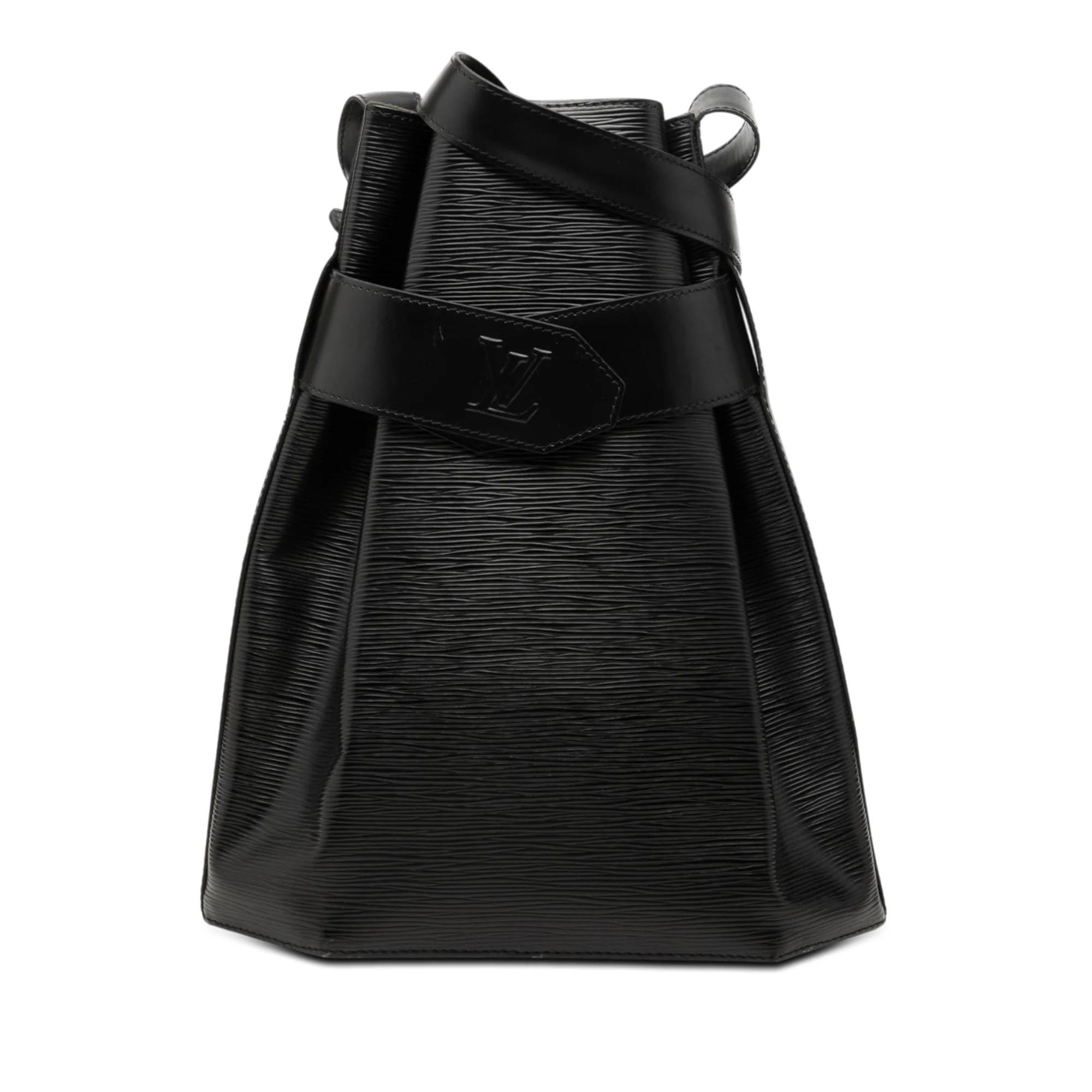 Bucket leather bag