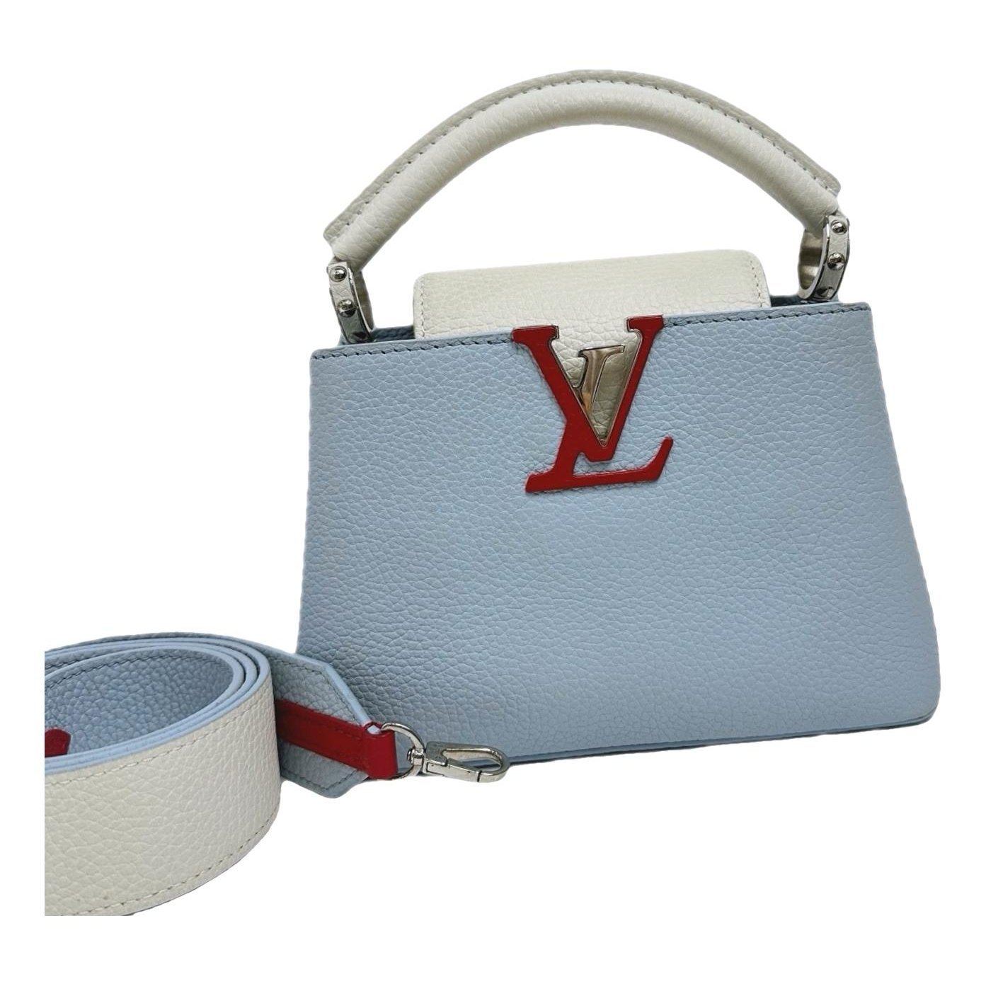 Capucines leather handbag