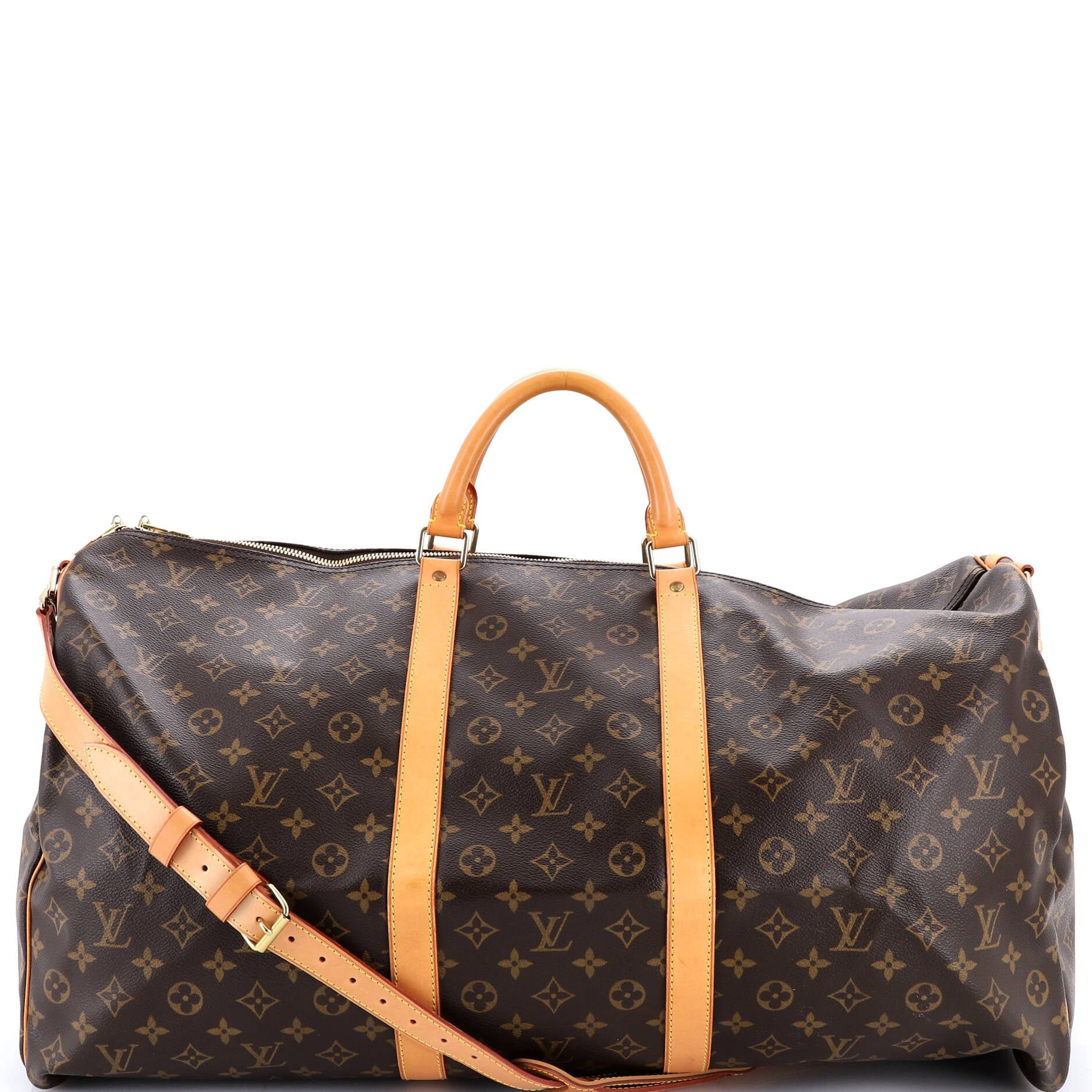 Louis Vuitton Keepall Bandouliere Bag Monogram Canvas 60