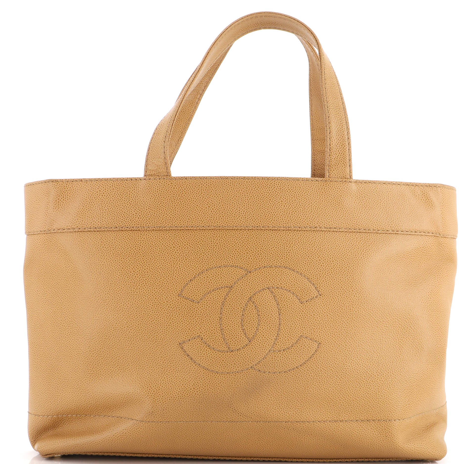 Chanel Vintage Open Tote Caviar Large