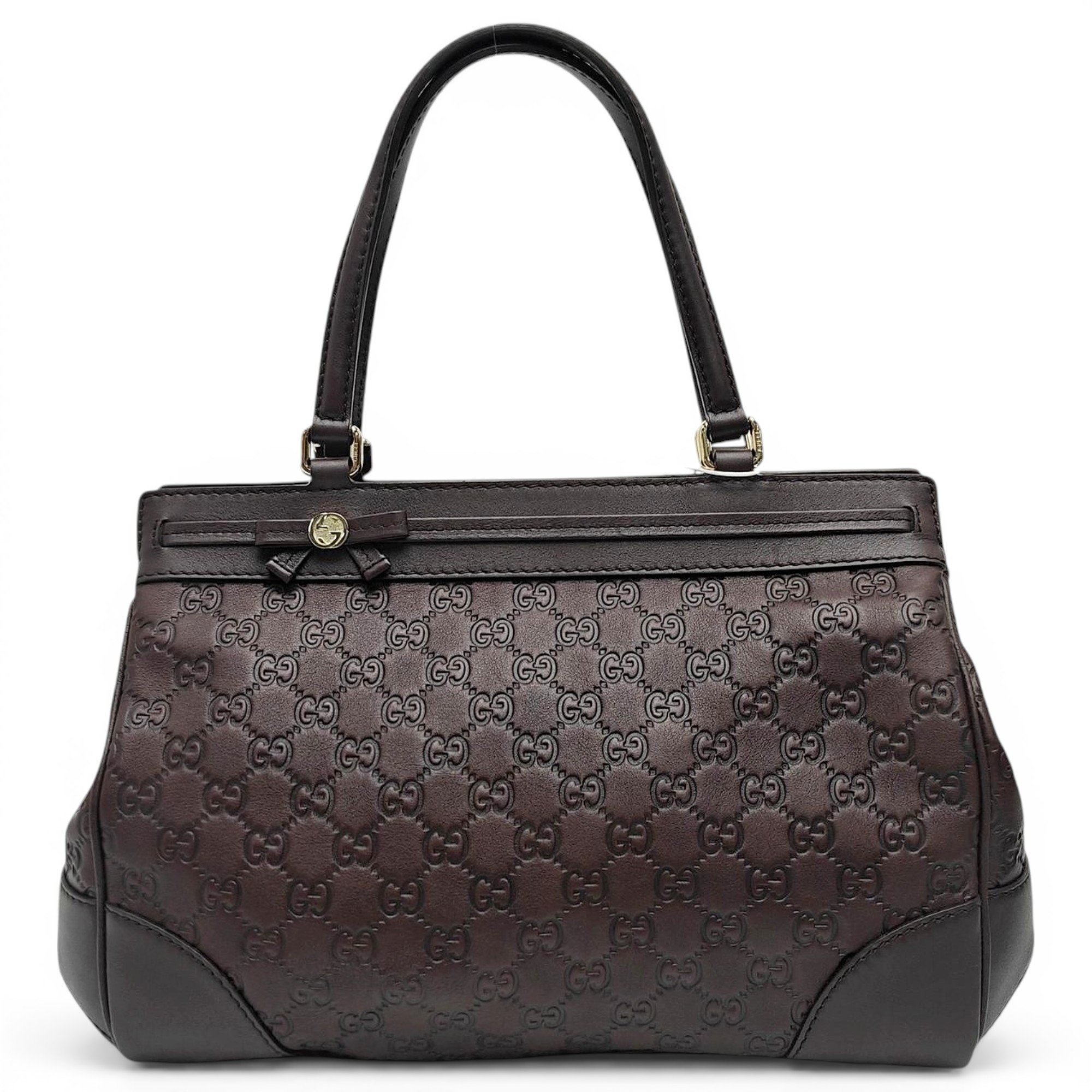 Abbey leather handbag