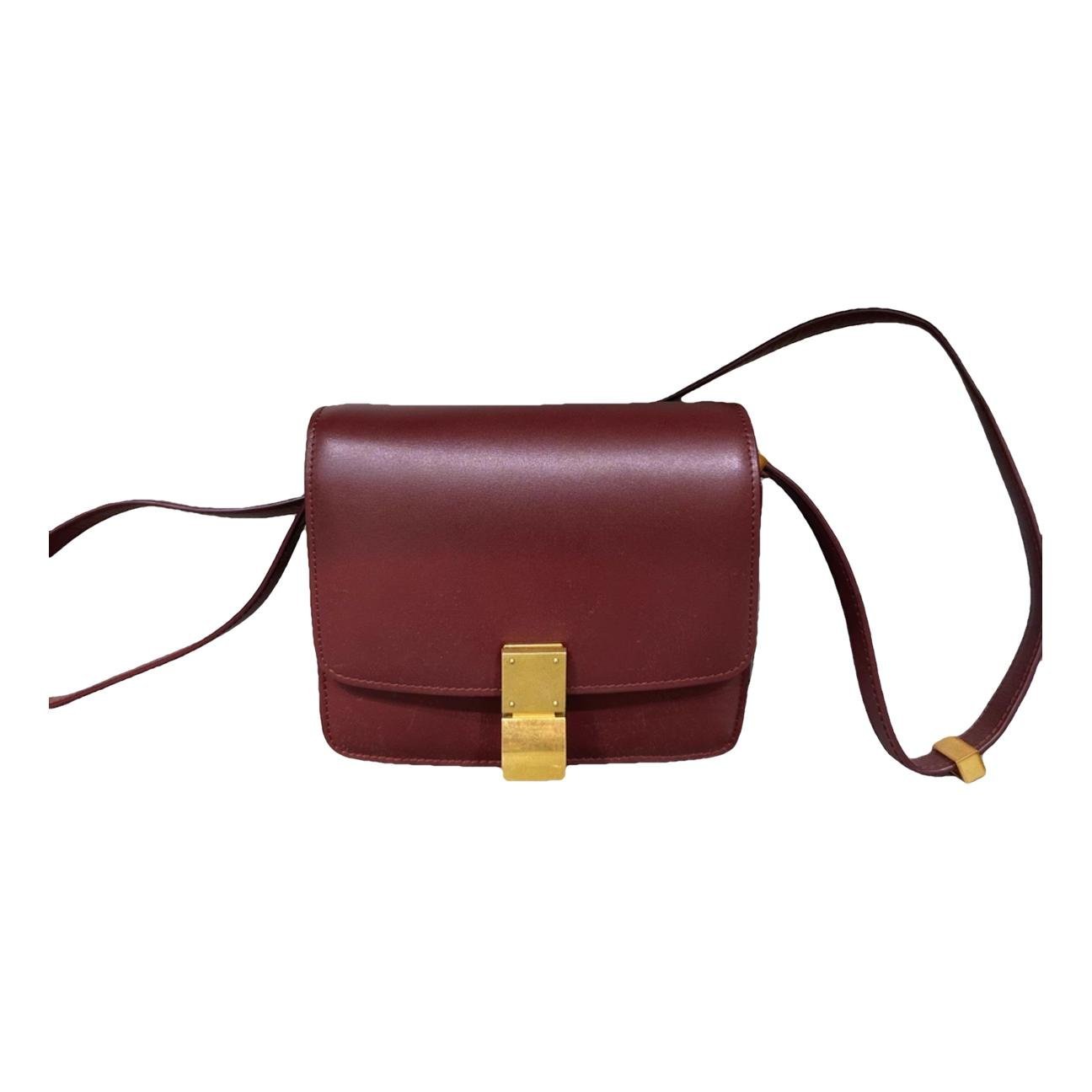 Classic leather crossbody bag