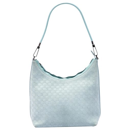 Square G leather handbag