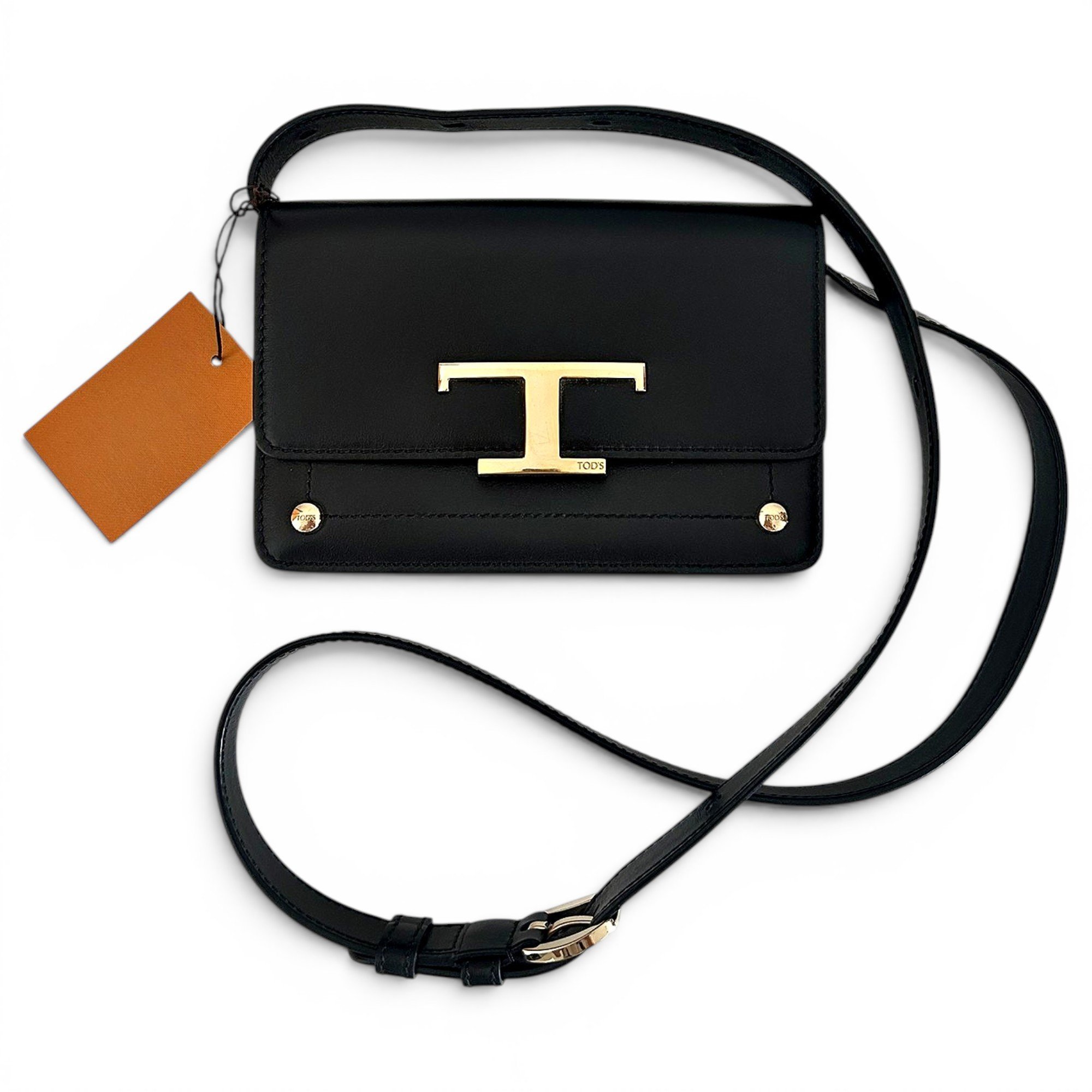 Leather crossbody bag