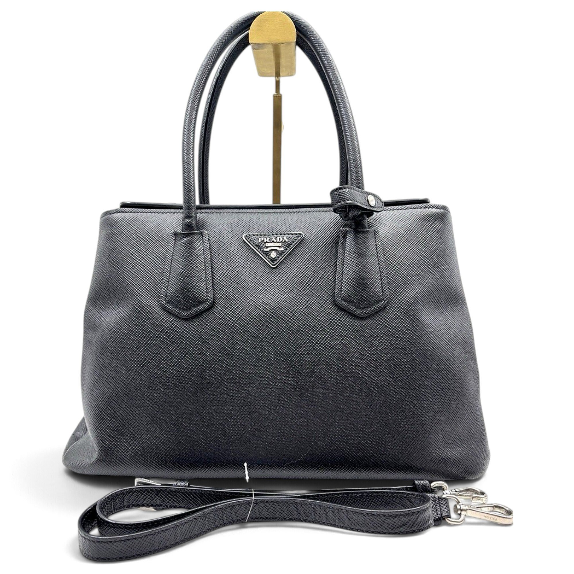 Galleria leather handbag