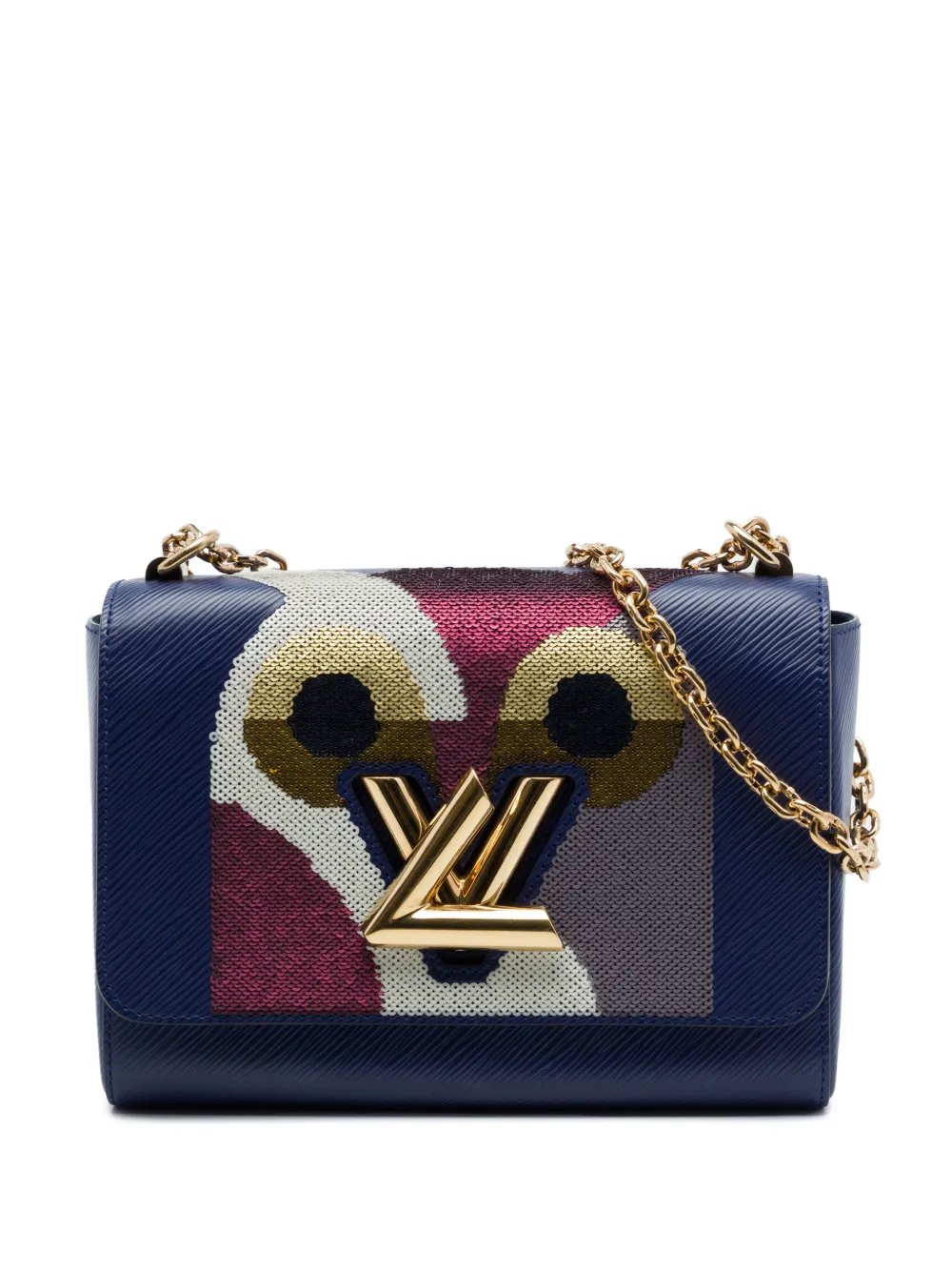 2016 Epi Owl Twist MM crossbody bag