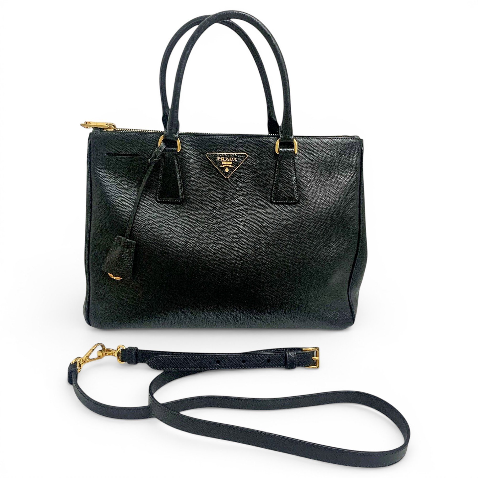Galleria leather handbag