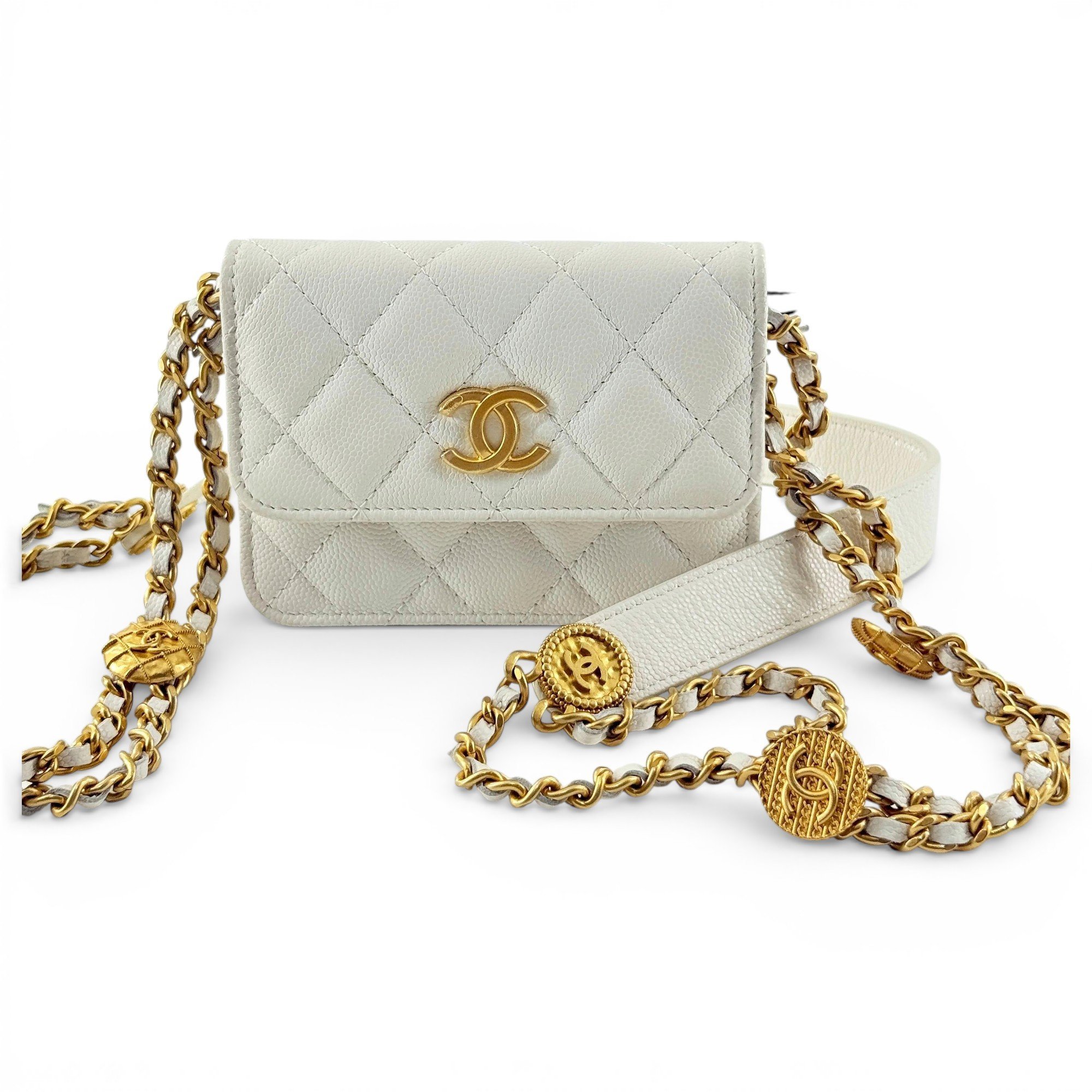 Leather mini bag
