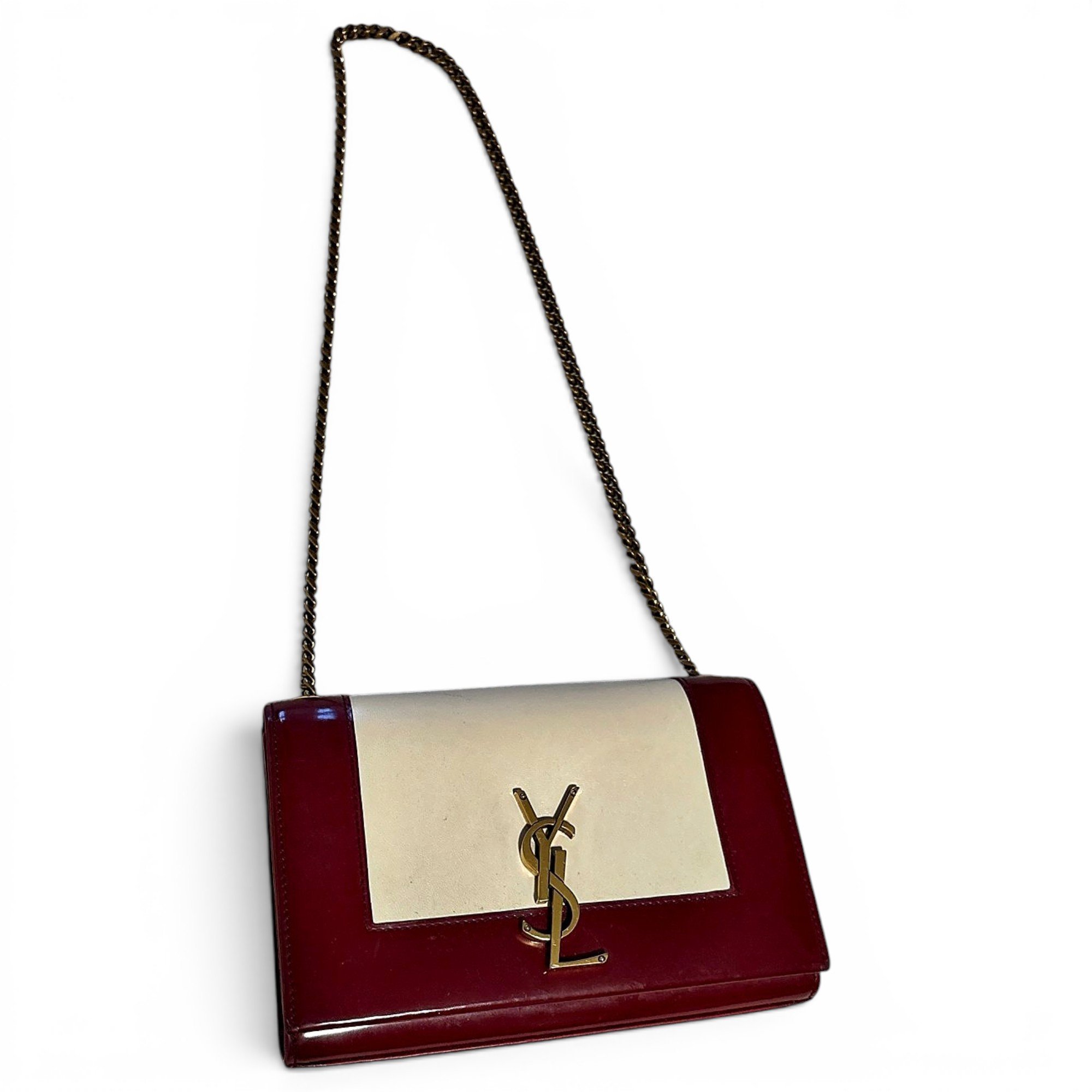 Sunset leather handbag