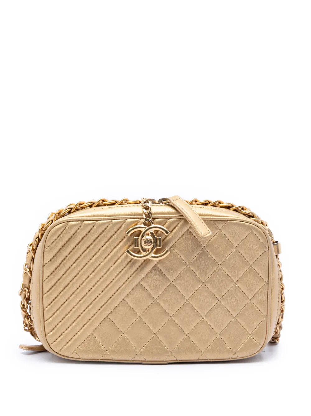 2014-2015 Small Quilted Lambskin Coco Boy Camera Bag crossbody bag