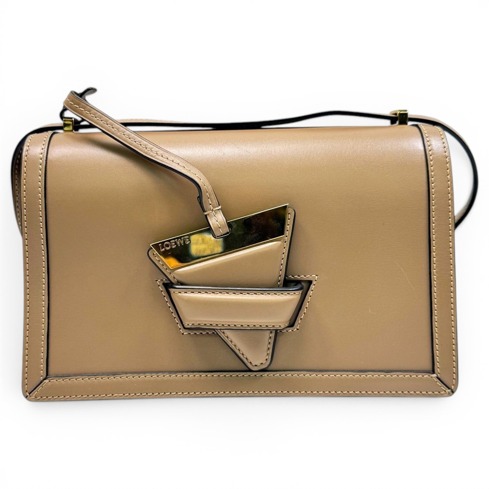 Barcelona leather handbag
