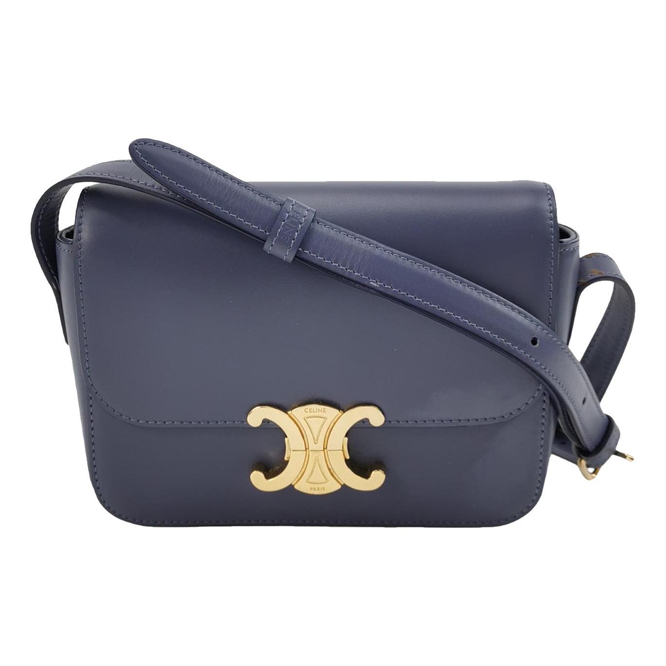 Triomphe leather crossbody bag