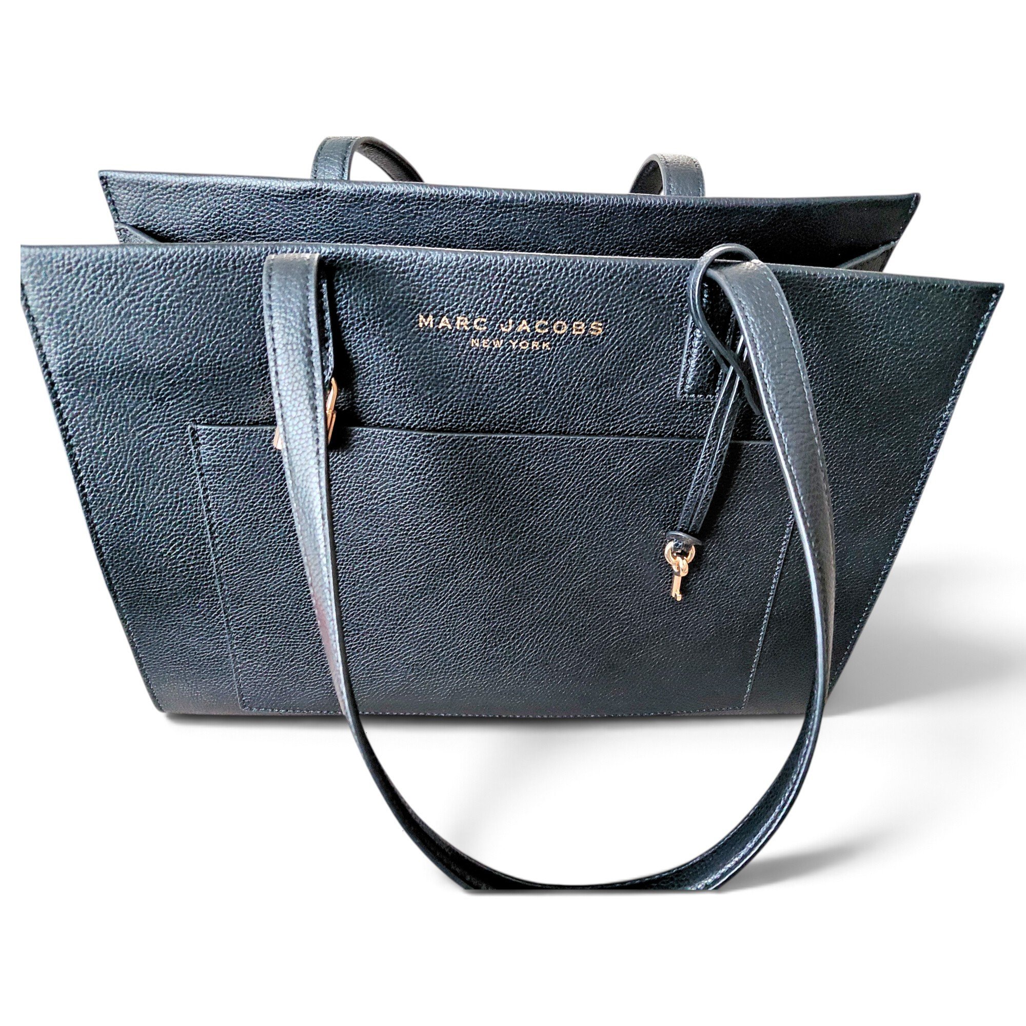 The Tag Tote leather tote
