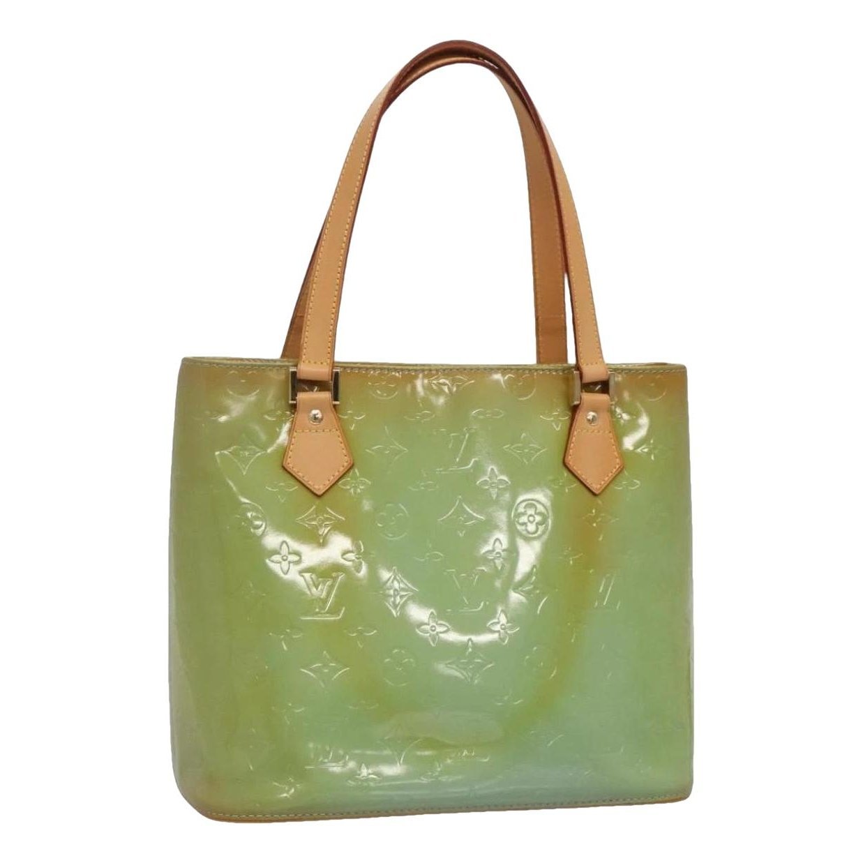 Houston patent leather handbag