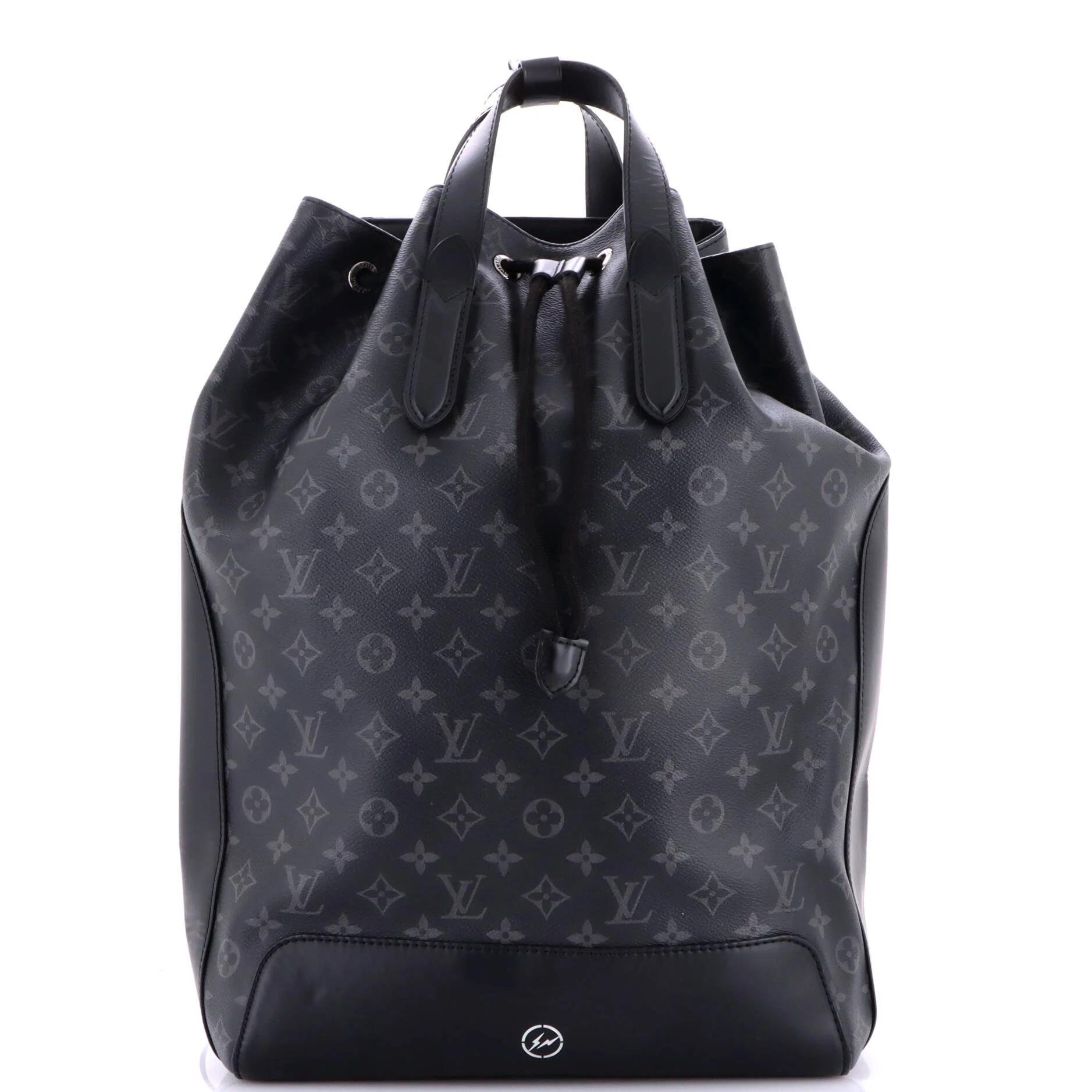Leather backpack