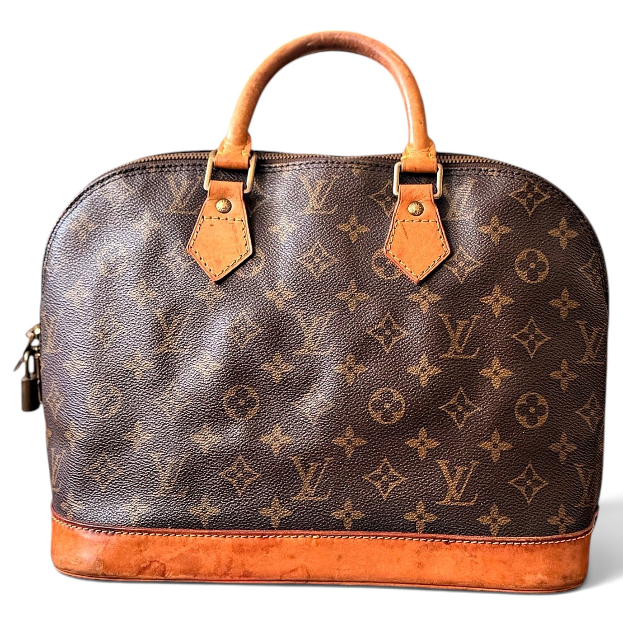 Alma leather handbag