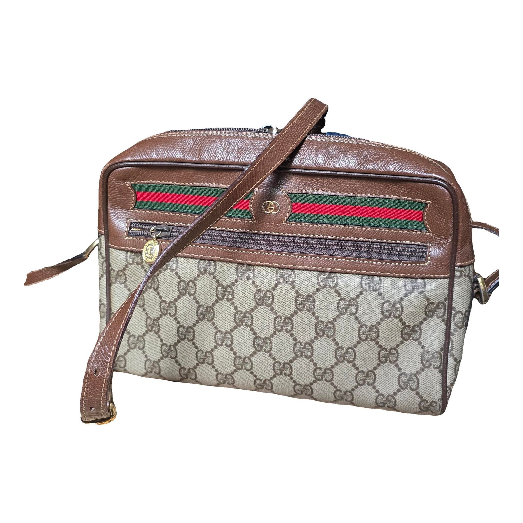 Ophidia GG Supreme leather handbag