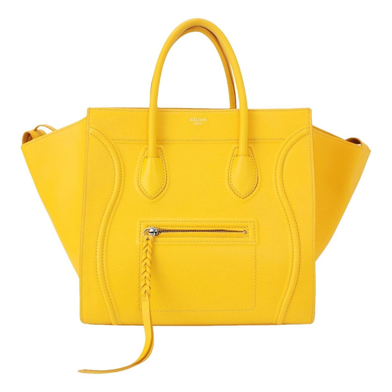 Luggage leather handbag