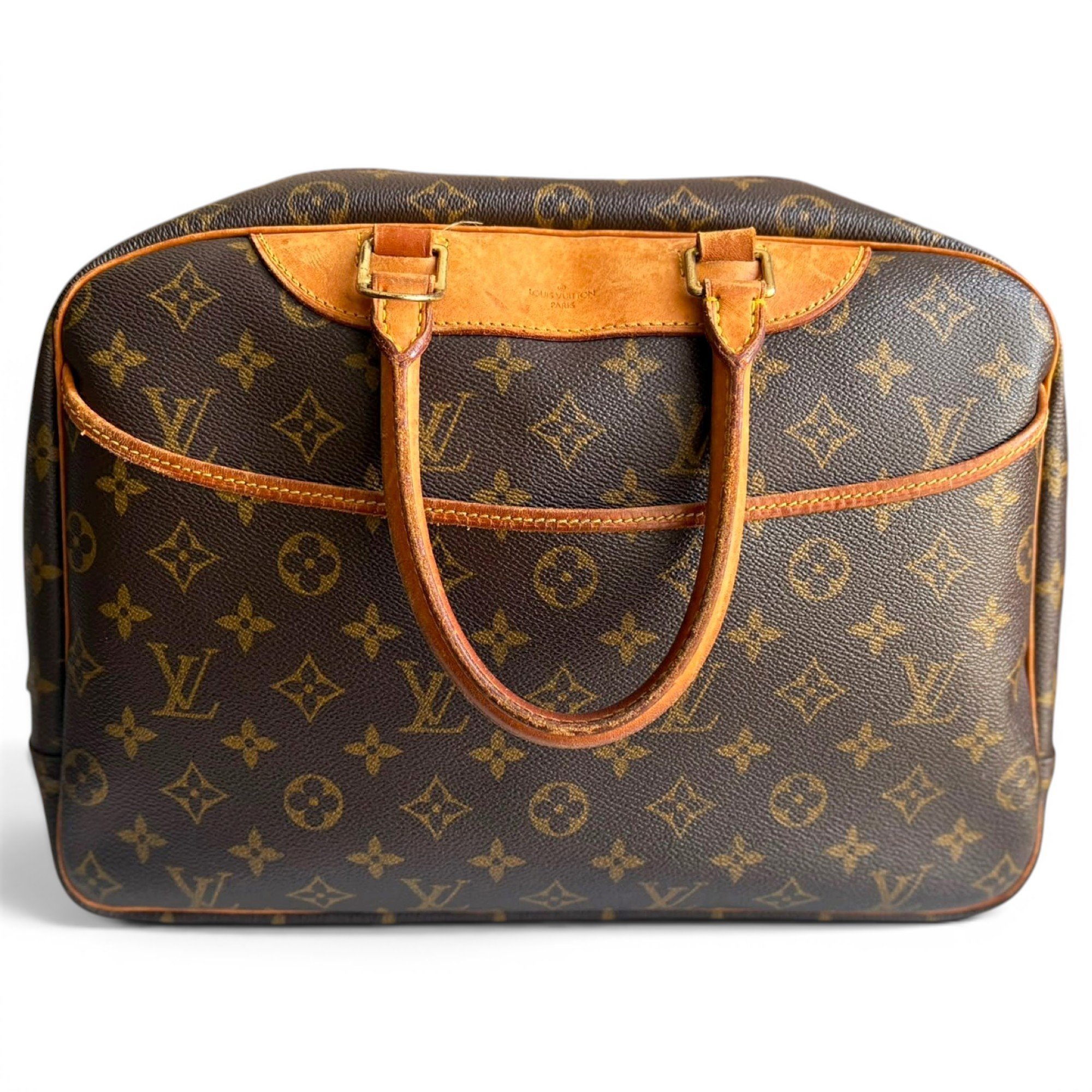 Deauville leather handbag