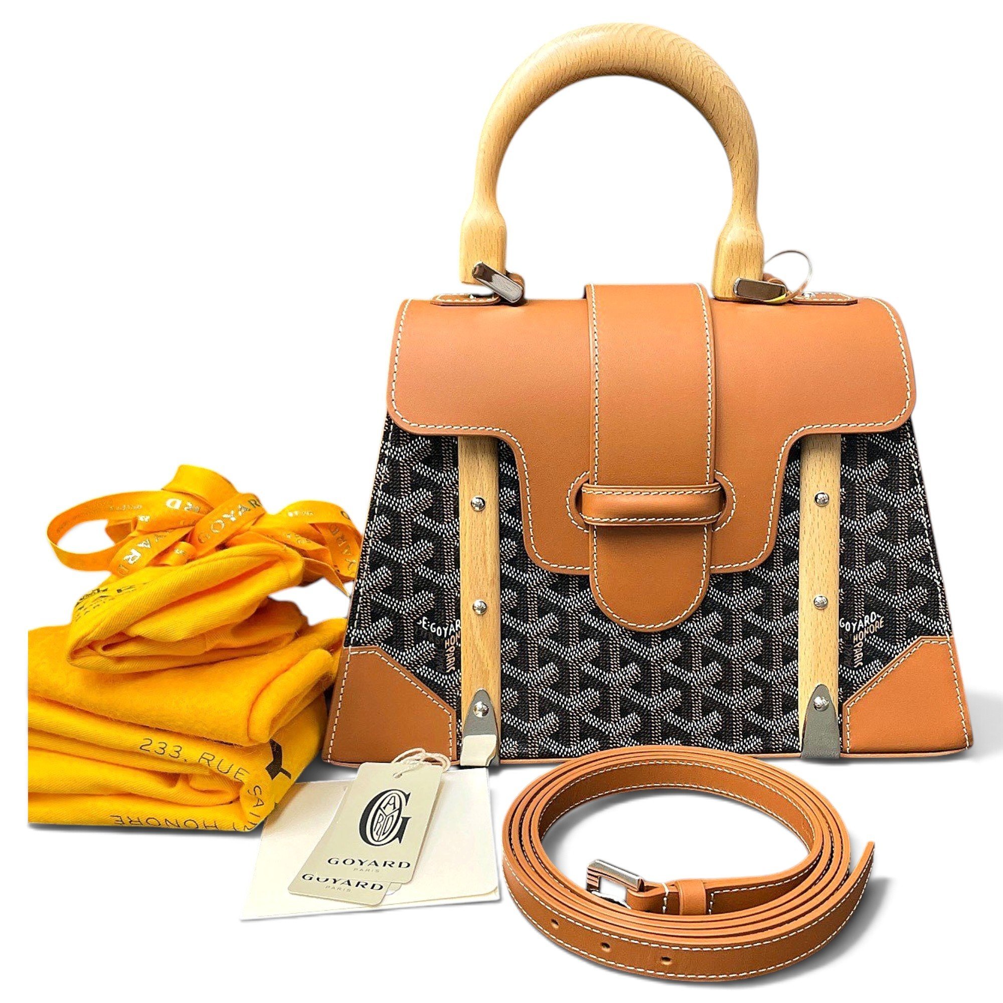 Saïgon leather handbag