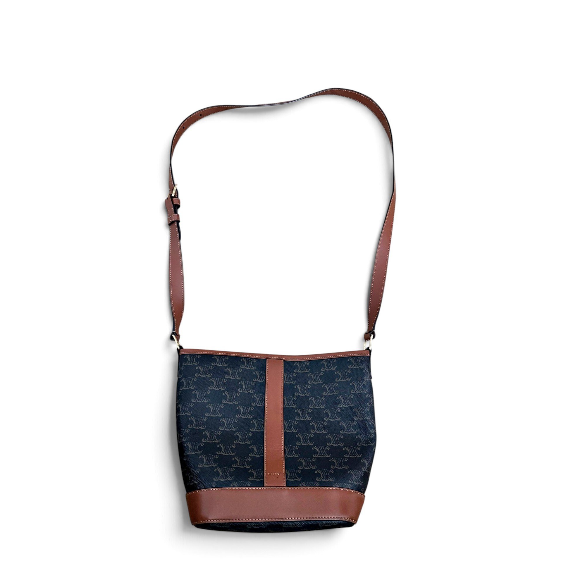 SAC SEAU leather handbag