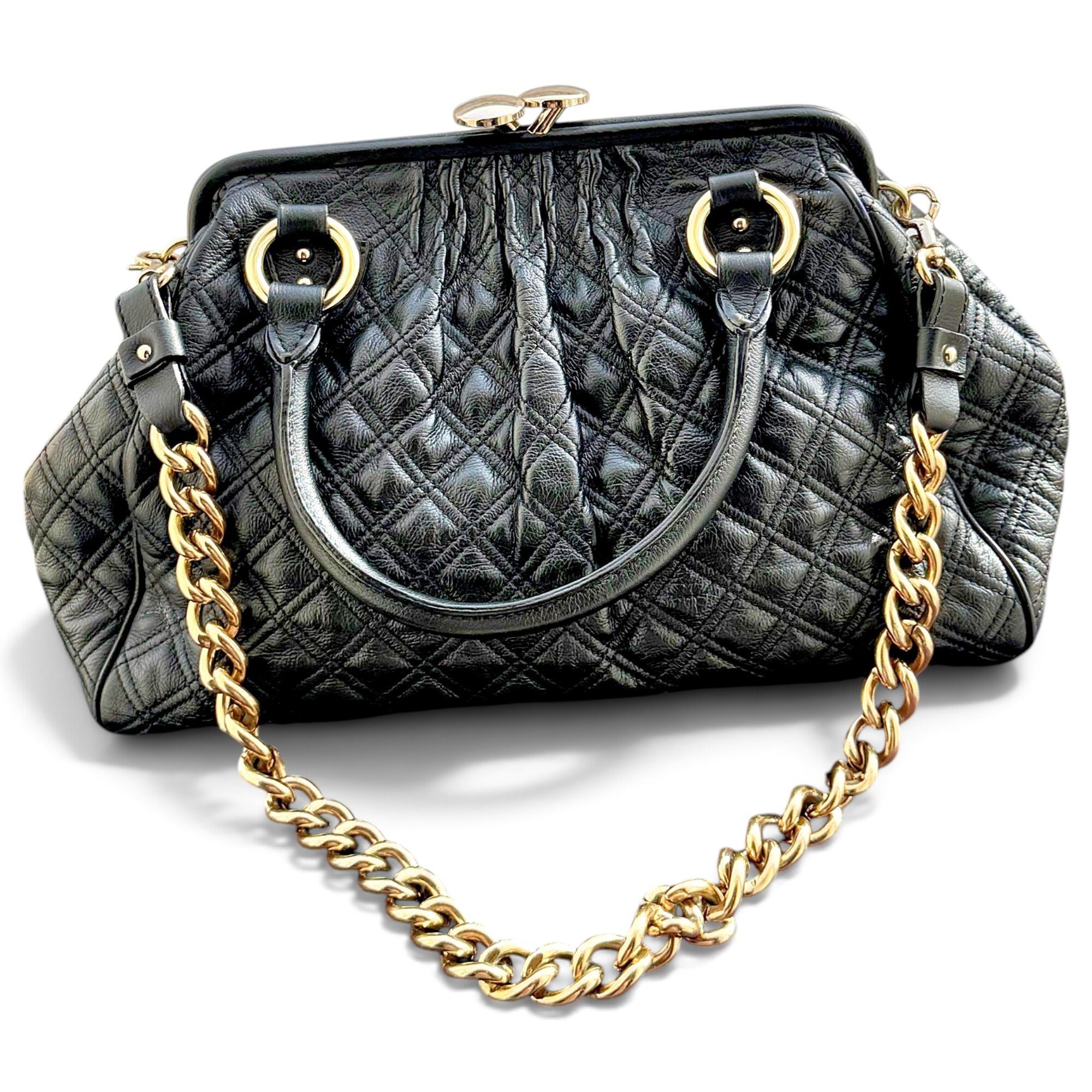 Stam leather handbag