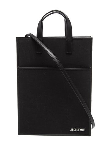 Jacquemus Canvas Top Handle Bag