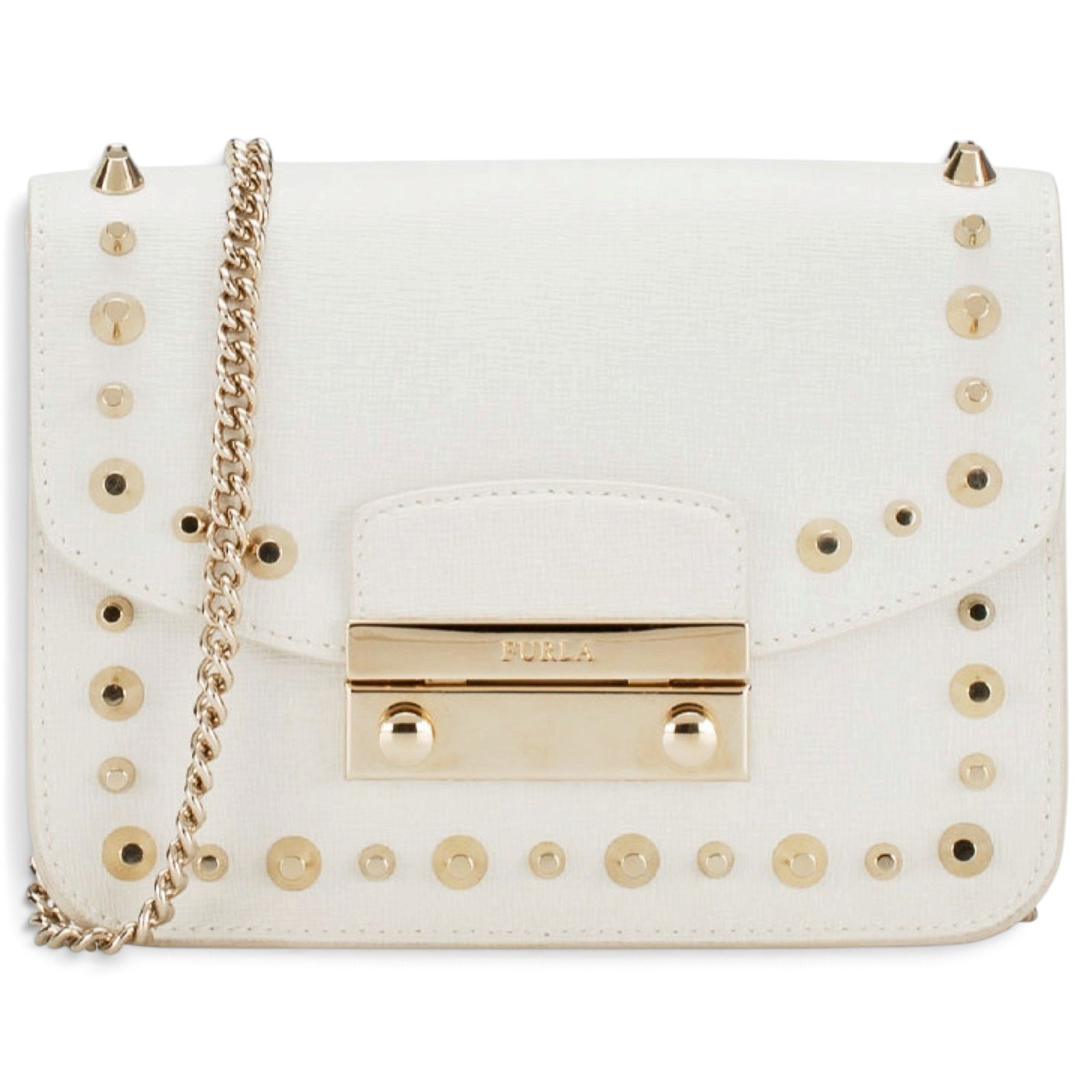 Metropolis leather crossbody bag
