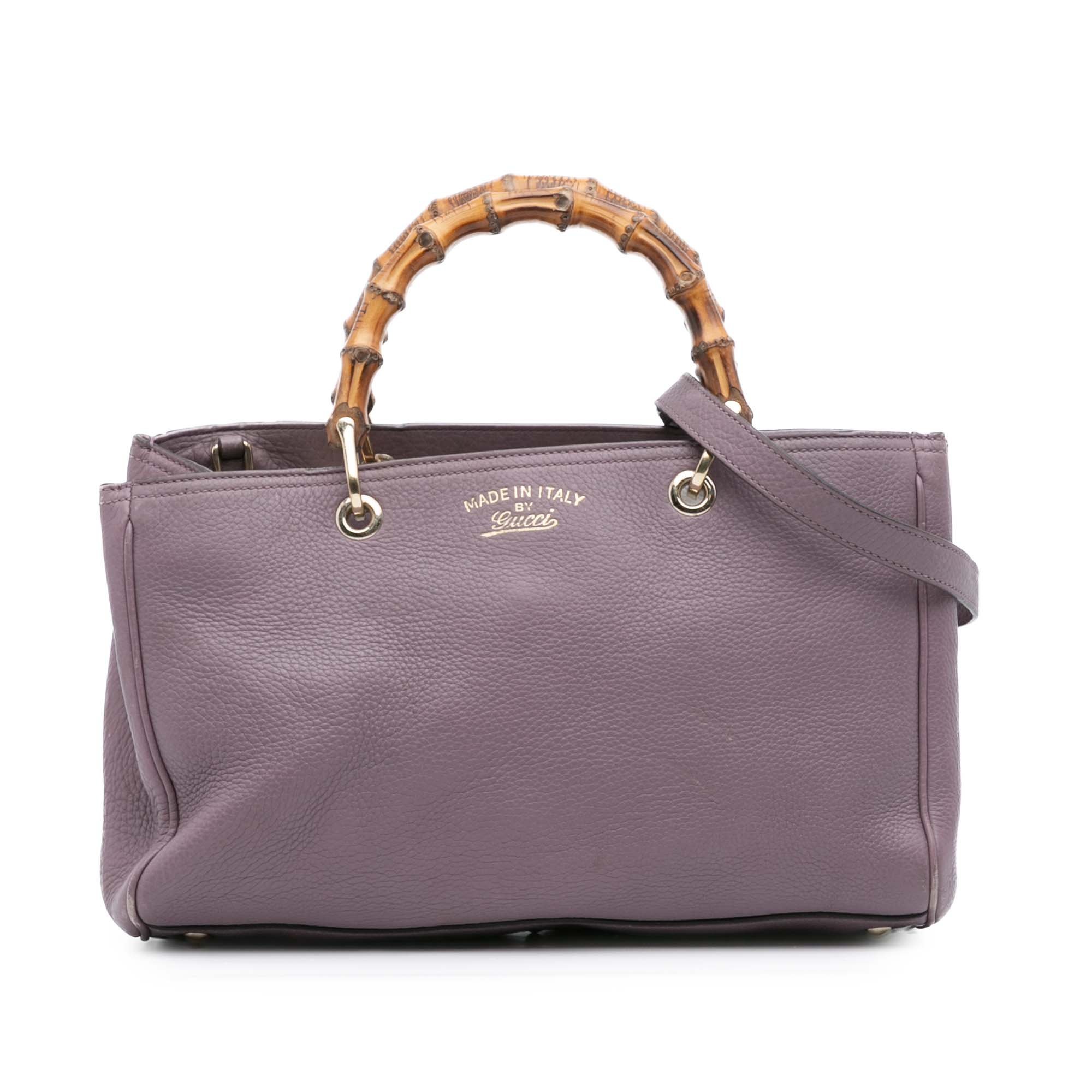 Bamboo Shopper pony-style calfskin handbag