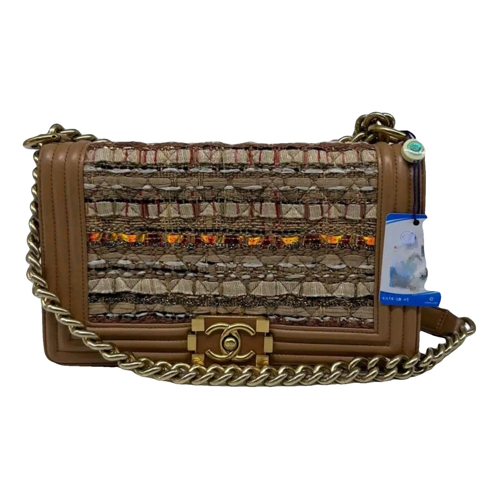 Boy tweed handbag