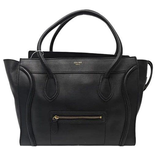 Luggage leather handbag