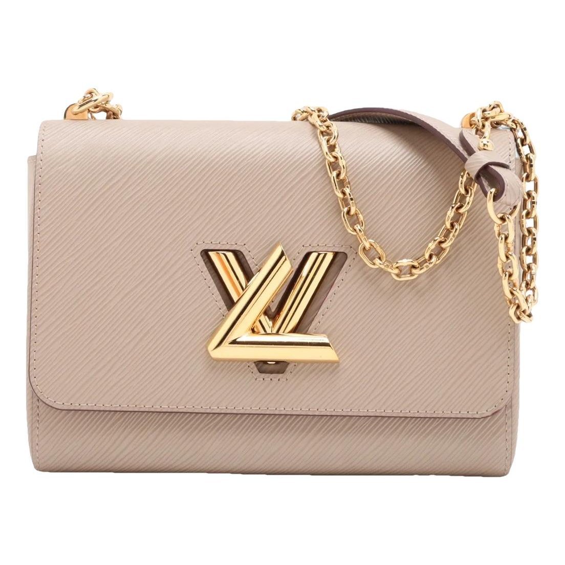 Twist leather crossbody bag