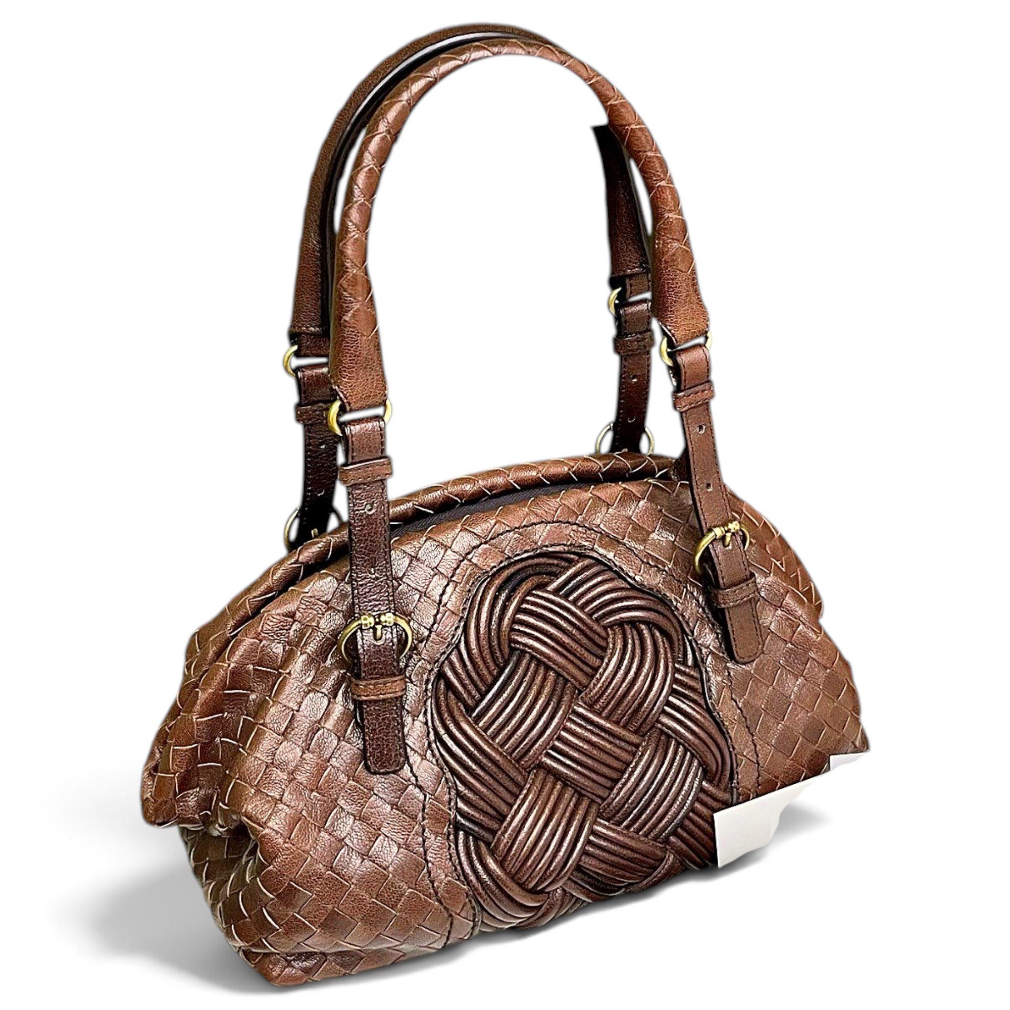 Leather handbag