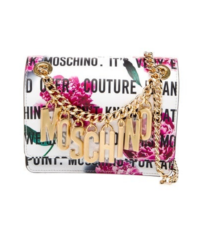Moschino Leather Shoulder Bag