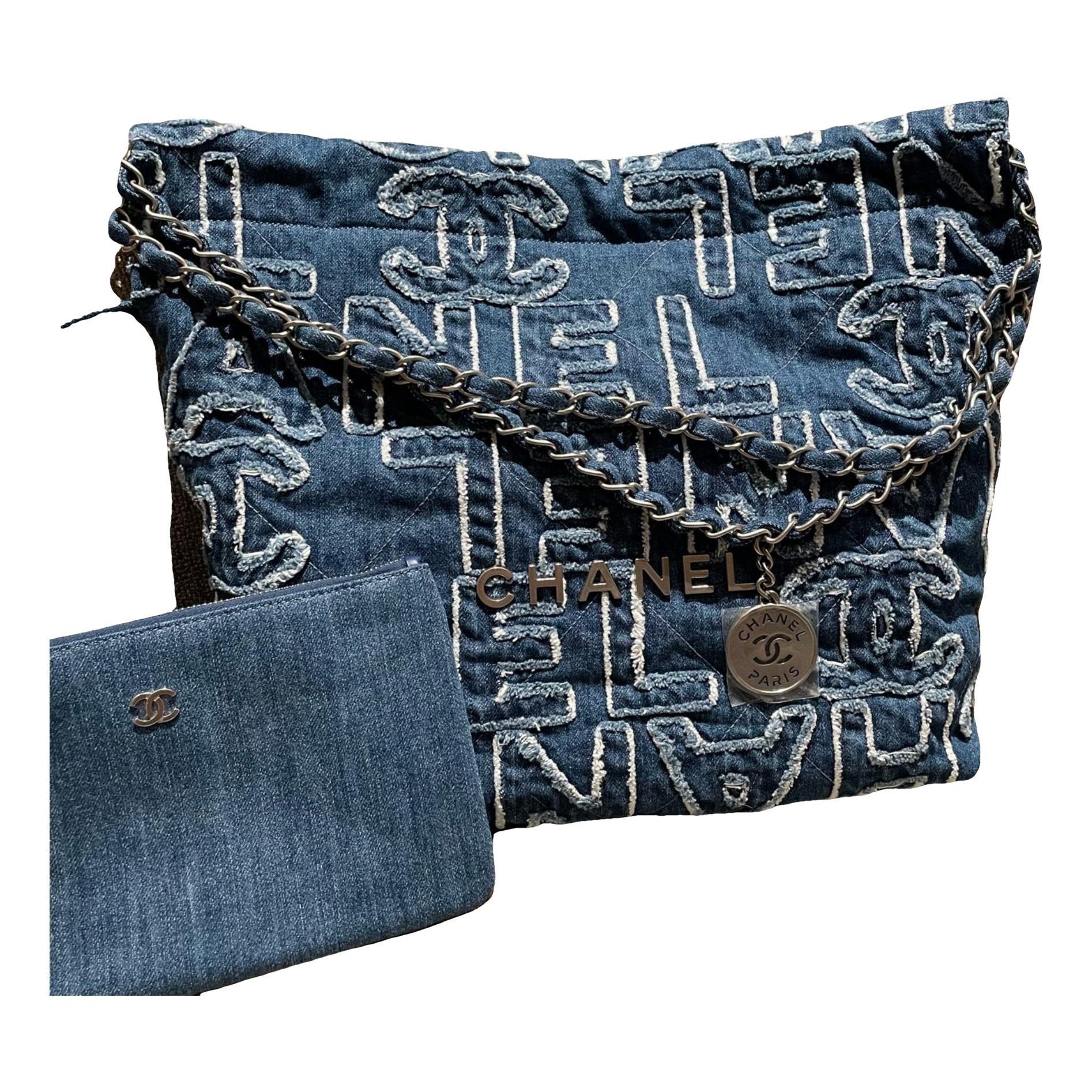 Chanel 22 cloth crossbody bag