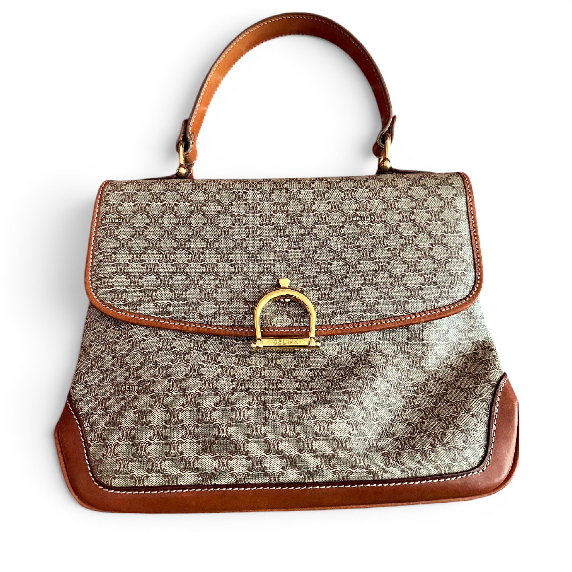 Leather handbag