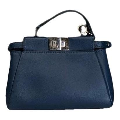 Peekaboo leather handbag