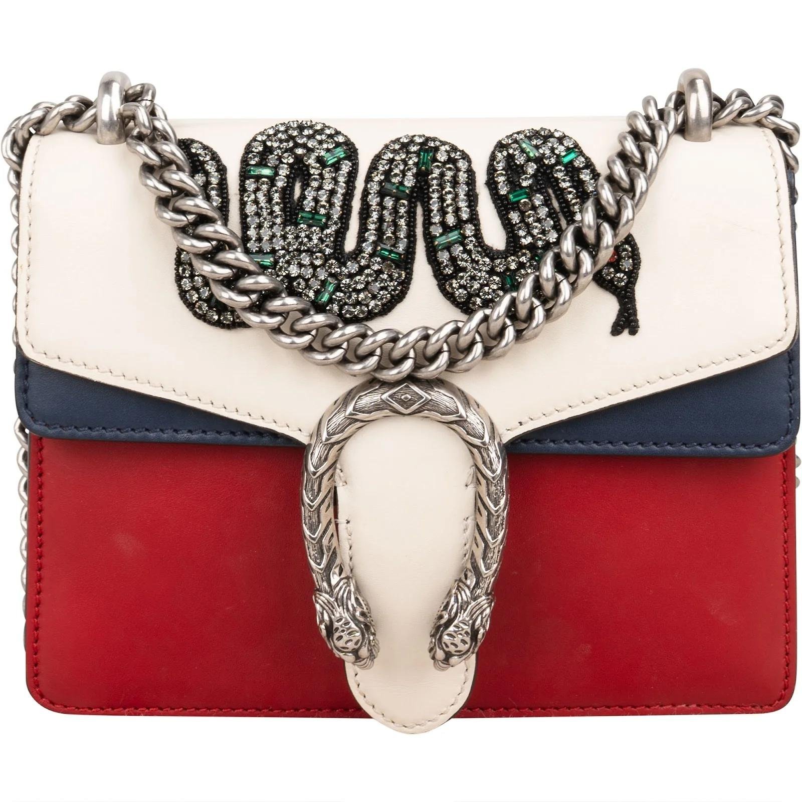 Dionysus leather crossbody bag