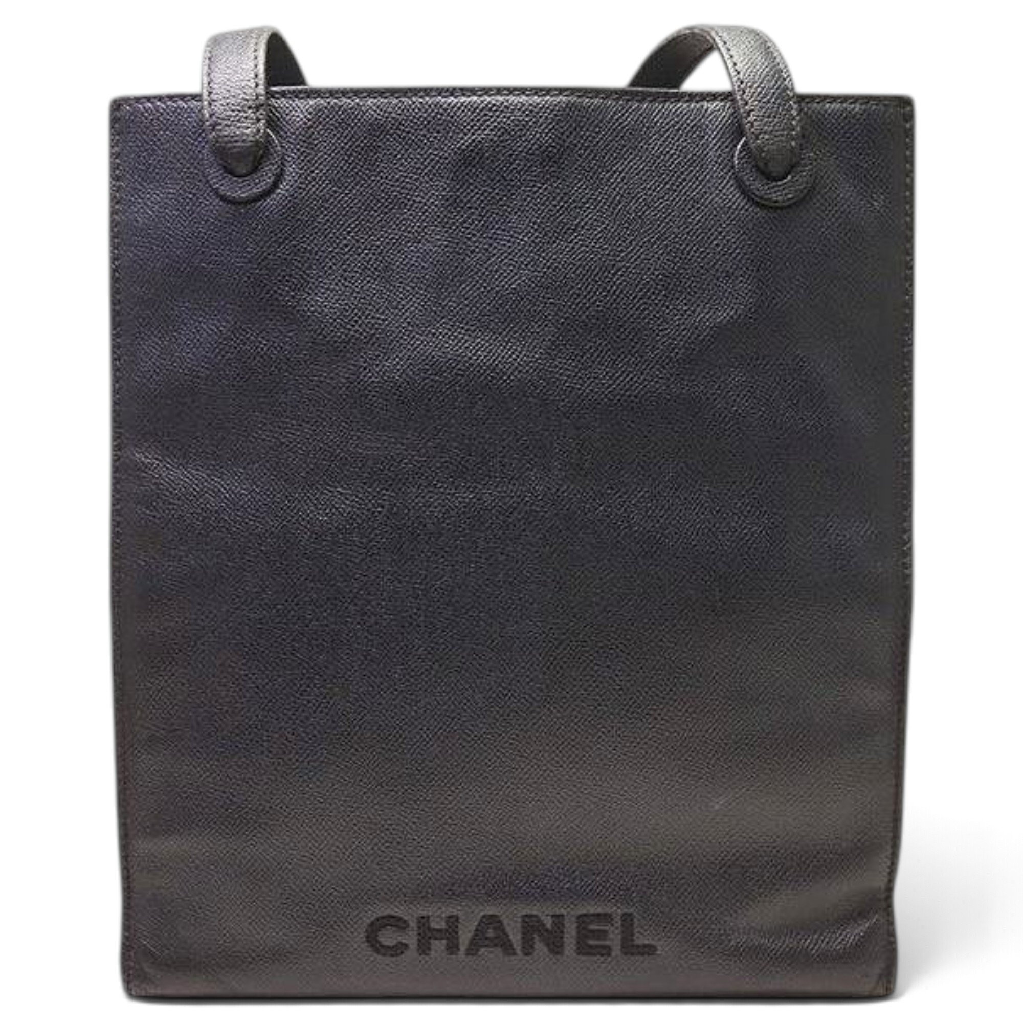 Leather tote