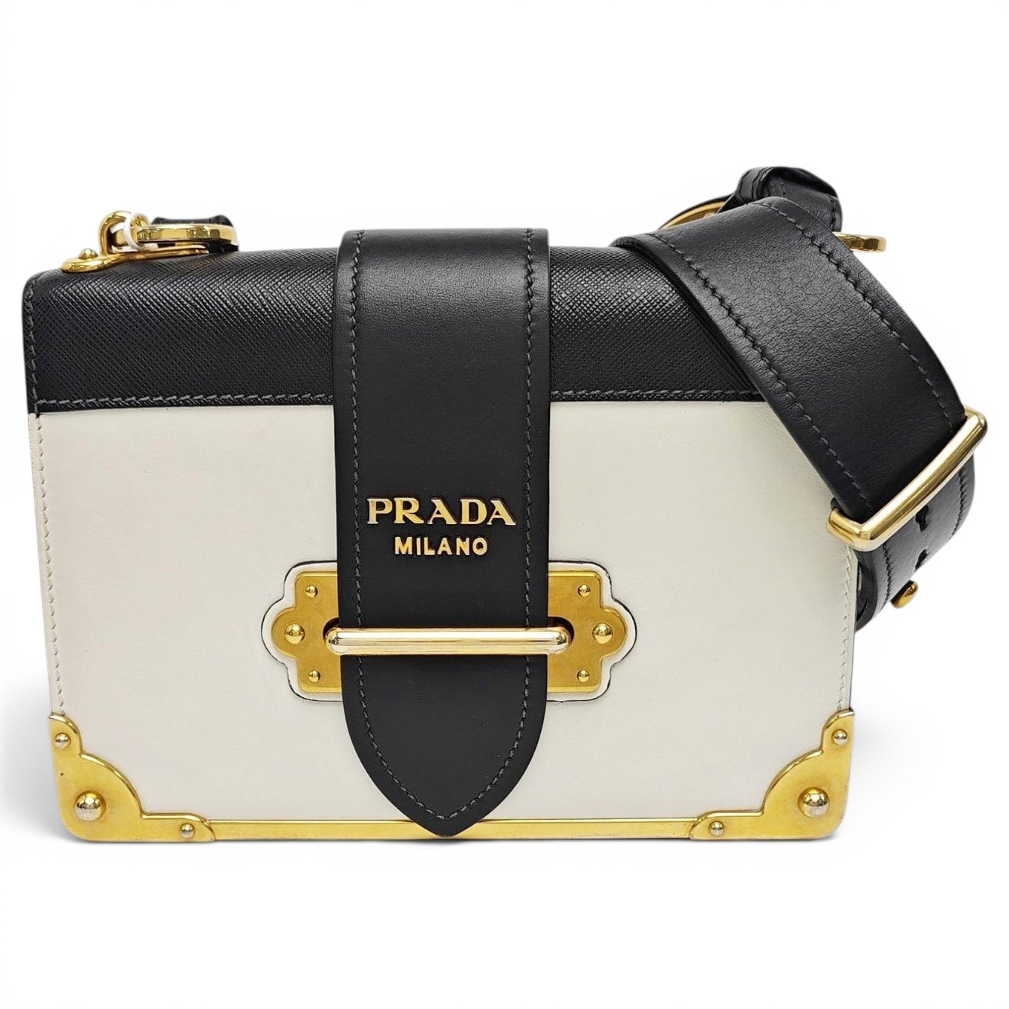 Cahier leather crossbody bag
